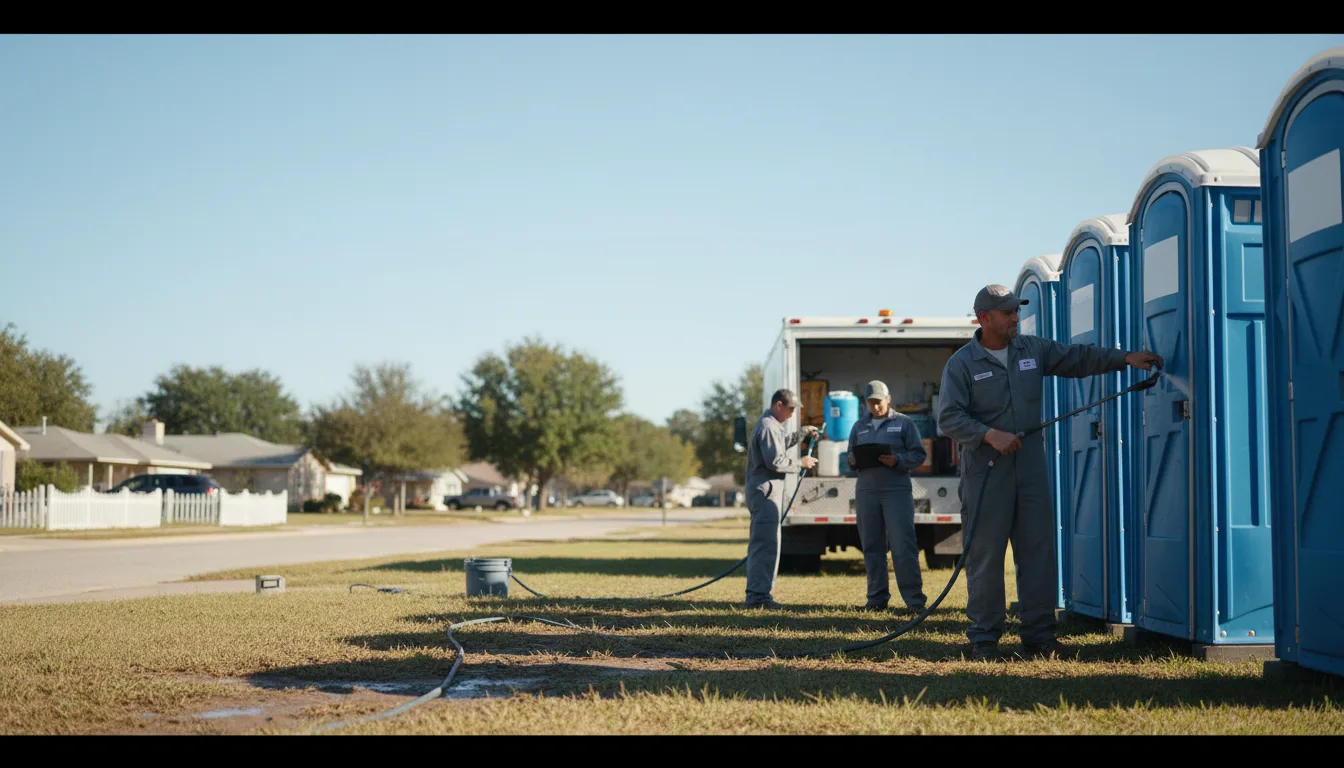 Long-Term Portable Toilet Rental in Plevna, KS near me